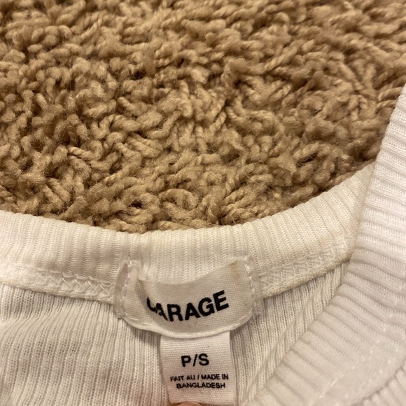 Garage New York Graphic Ribbed Tank Top - Picture 2 of 3